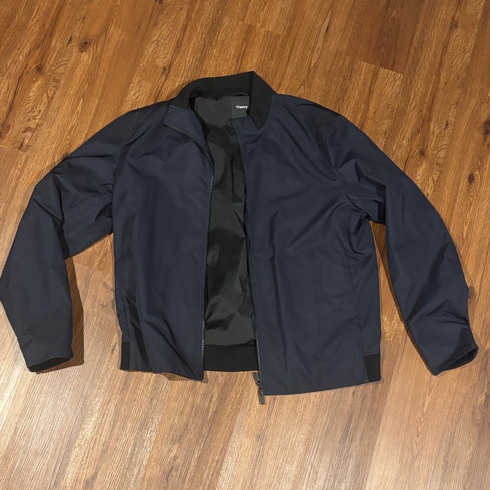 Theory Midnight Blue Windbreaker Jacket